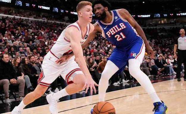 公牛碾压青岛队，恩比德状态火热