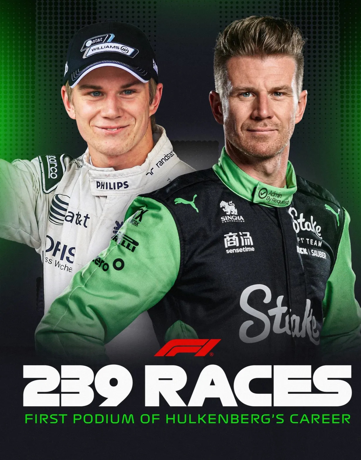 雷诺车队横扫索伯车队,汉密尔顿统治全场 雷诺车队横扫索伯车队,汉密尔顿统治全场