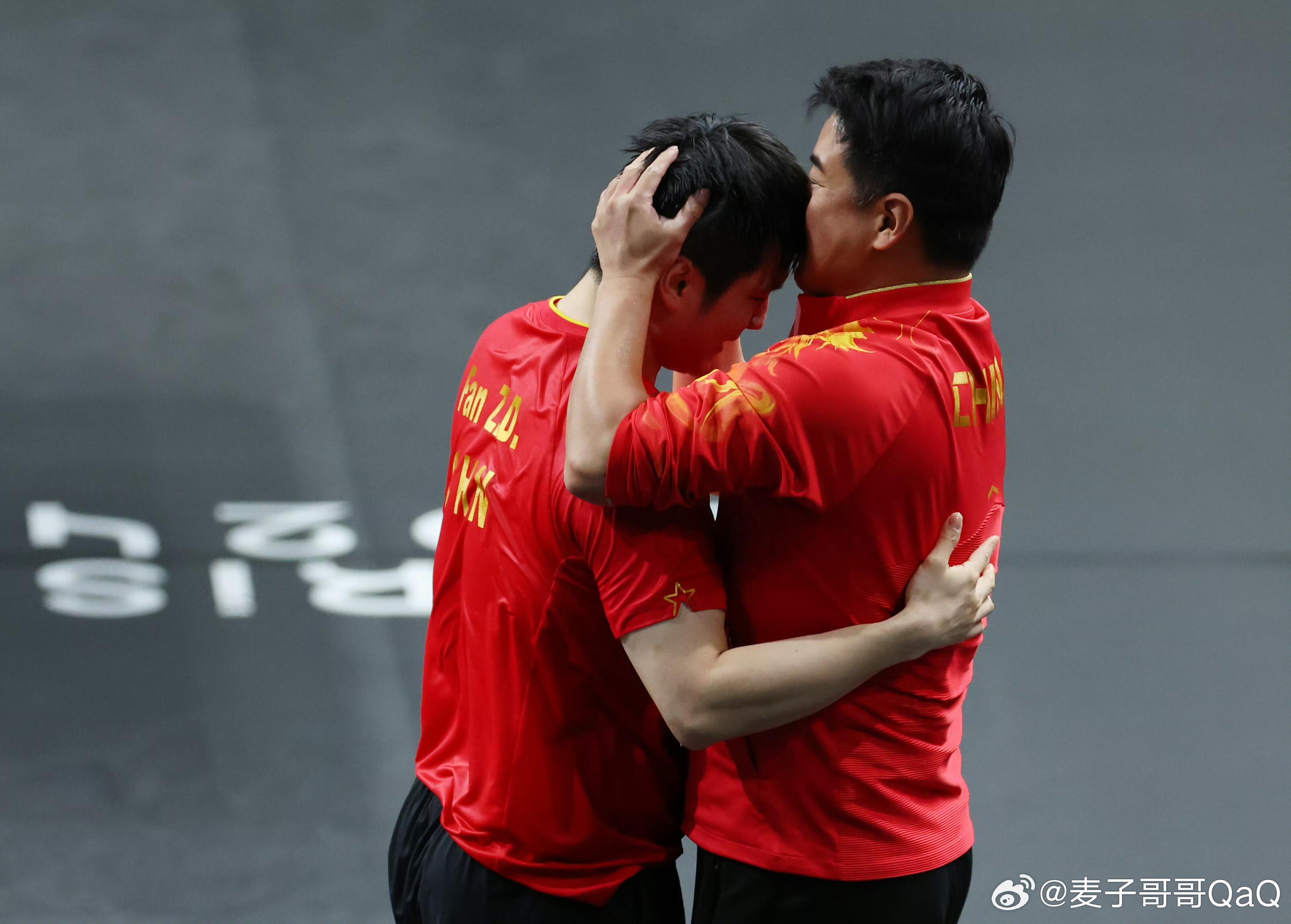 法国队碾压中国队,樊振东统治全场 法国队碾压中国队,樊振东统治全场